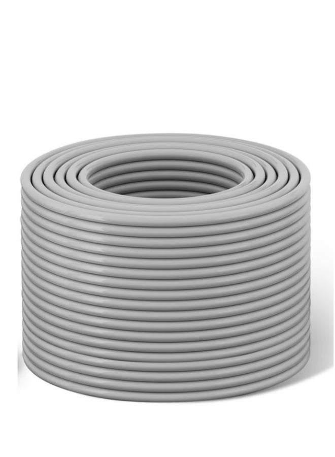 Stargold كابل إيثرنت LAN من نوع Cat-6 بطول 305 متر – كابل شبكة عالي السرعة، رمادي، كابل RJ45 متين للاستخدام المنزلي، المكتب، الألعاب، الإنترنت، ونقل البيانات - Image 1